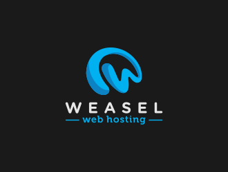 Weasel Web Hosting logo design by ValleN ™