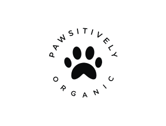 Pawsitively Organic logo design by mbamboex