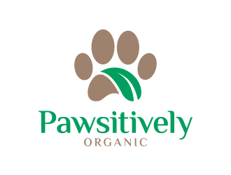 Pawsitively Organic logo design by lexipej