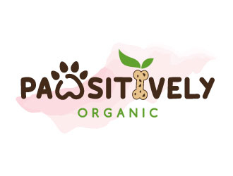 Pawsitively Organic logo design by MonkDesign