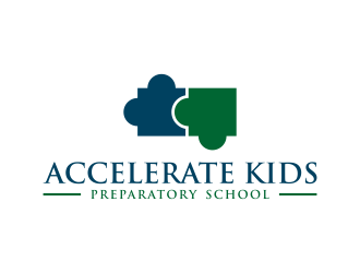 Accelerate Kids Preparatory School logo design by p0peye
