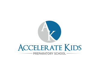 Accelerate Kids Preparatory School logo design by Greenlight