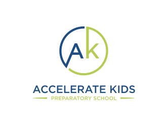 Accelerate Kids Preparatory School logo design by tejo