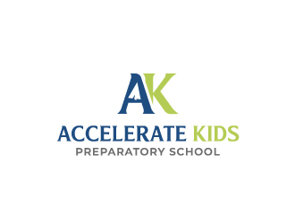 Accelerate Kids Preparatory School logo design by fillintheblack