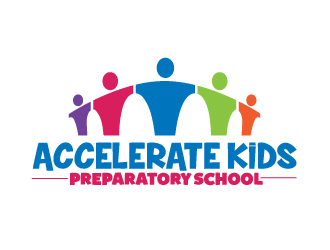 Accelerate Kids Preparatory School logo design by ElonStark