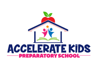 Accelerate Kids Preparatory School logo design by ElonStark