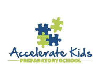 Accelerate Kids Preparatory School logo design by ElonStark