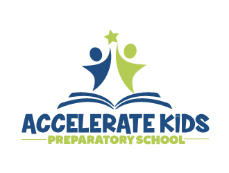 Accelerate Kids Preparatory School logo design by ElonStark
