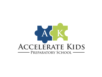 Accelerate Kids Preparatory School logo design by hopee