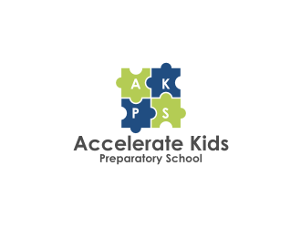 Accelerate Kids Preparatory School logo design by hopee
