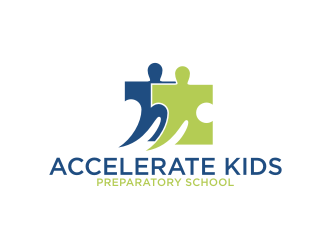 Accelerate Kids Preparatory School logo design by blessings