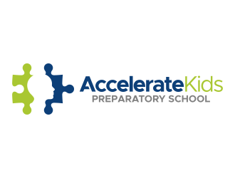 Accelerate Kids Preparatory School logo design by Panara