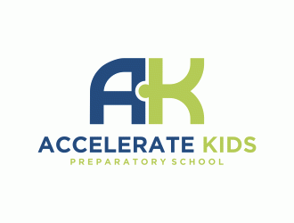 Accelerate Kids Preparatory School logo design by SelaArt
