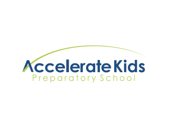 Accelerate Kids Preparatory School logo design by Shina