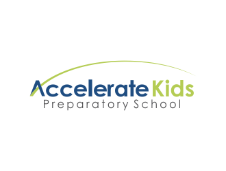 Accelerate Kids Preparatory School logo design by Shina
