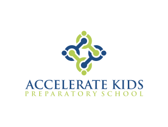 Accelerate Kids Preparatory School logo design by InitialD