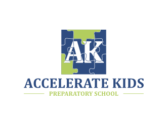 Accelerate Kids Preparatory School logo design by RatuCempaka