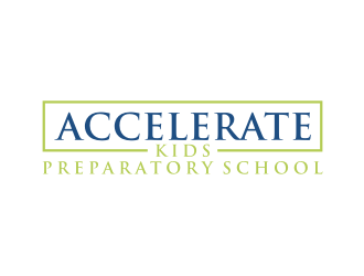 Accelerate Kids Preparatory School logo design by puthreeone