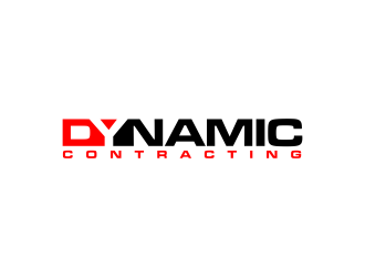 Dynamic Contracting logo design by qqdesigns