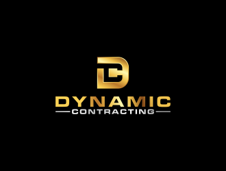 Dynamic Contracting logo design by qonaah