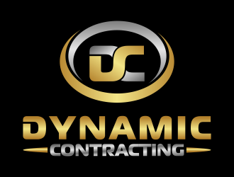 Dynamic Contracting logo design by Walv