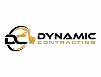 Dynamic Contracting logo design by hidro