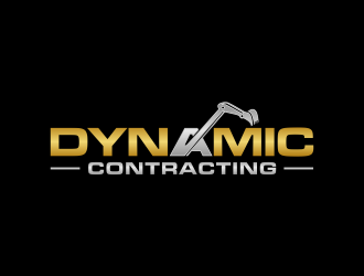 Dynamic Contracting logo design by GassPoll
