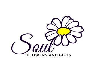Soul Flowers and Gifts  logo design by dibyo