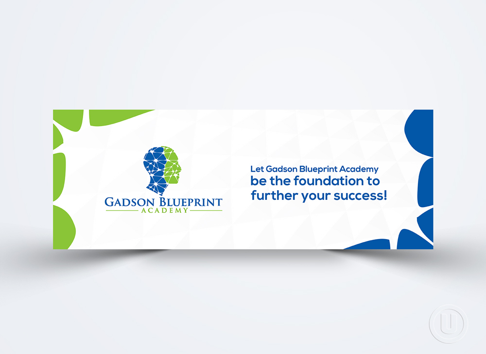 Gadson Blueprint Academy LLC. logo design by Ulid