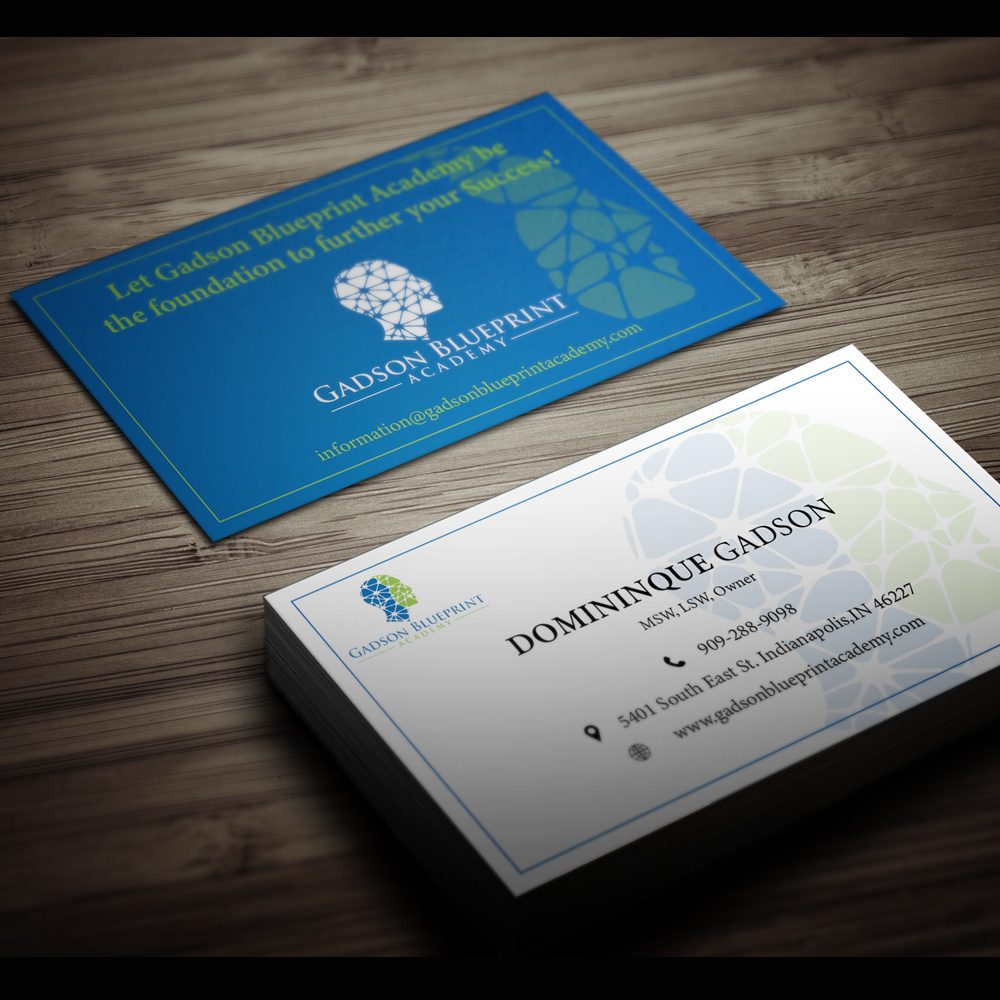 Gadson Blueprint Academy LLC. logo design by ansh