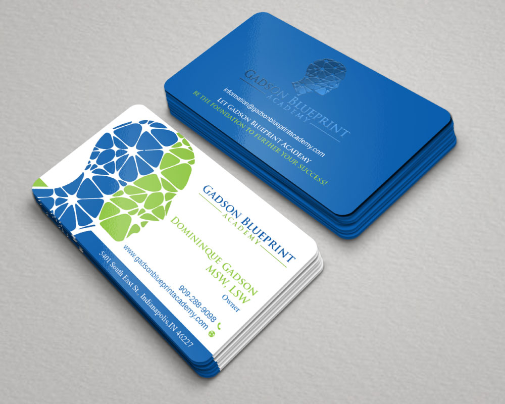 Gadson Blueprint Academy LLC. logo design by Boomstudioz