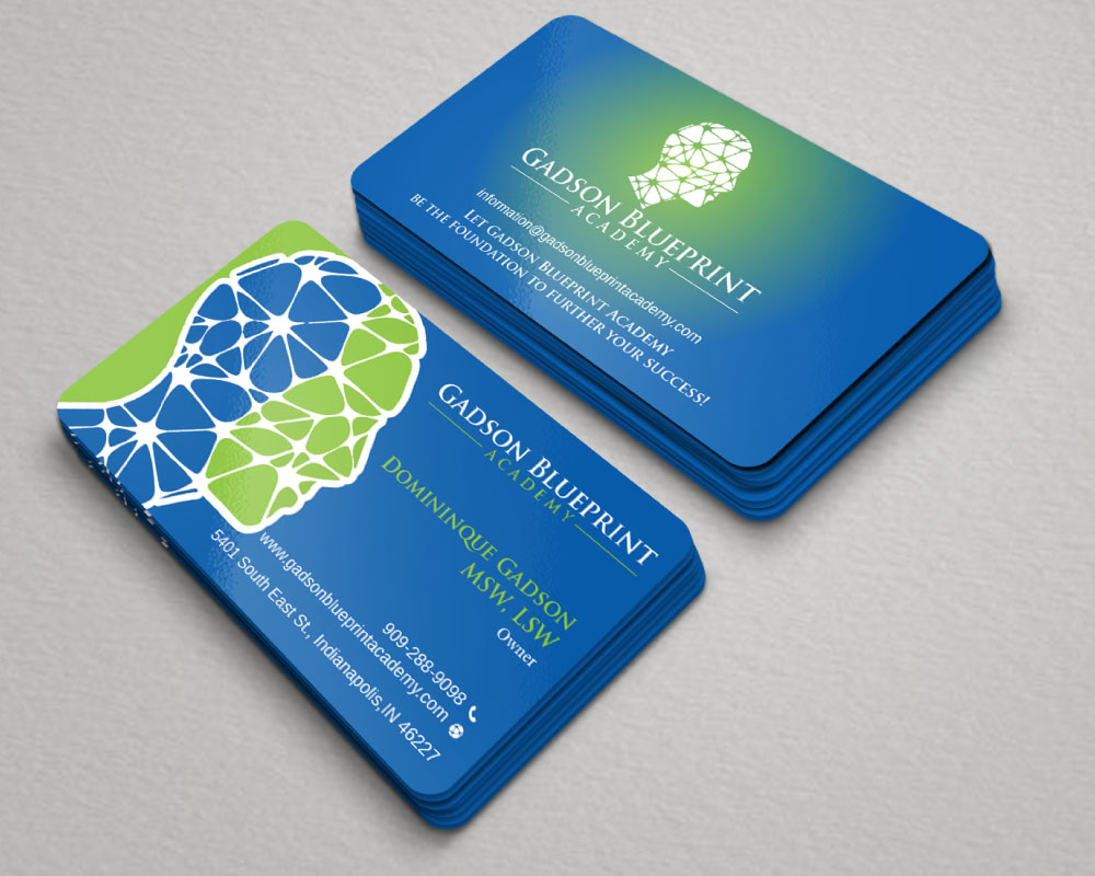 Gadson Blueprint Academy LLC. logo design by Boomstudioz