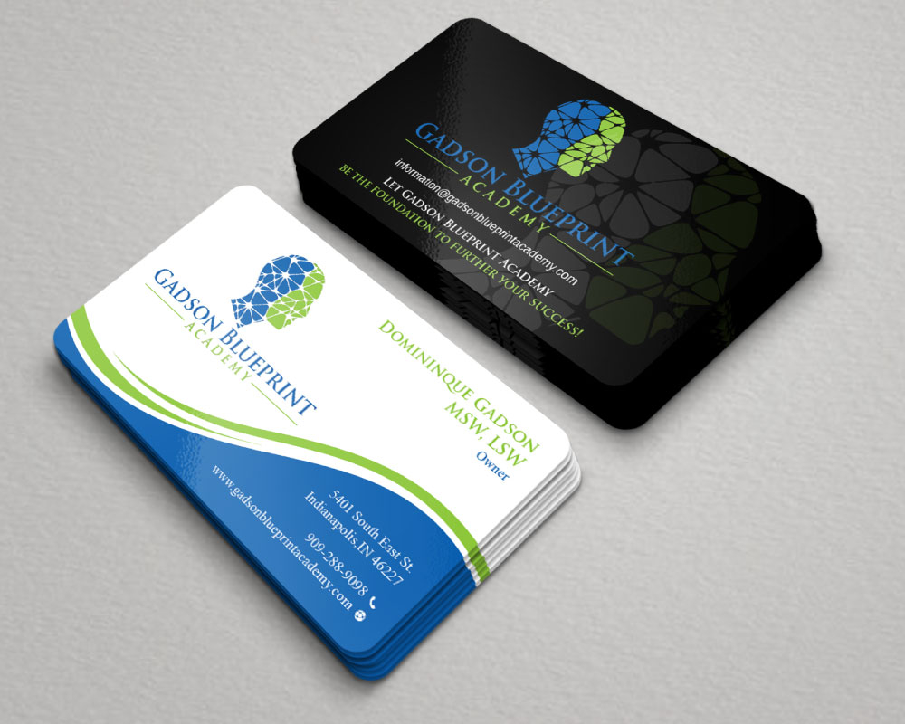 Gadson Blueprint Academy LLC. logo design by Boomstudioz