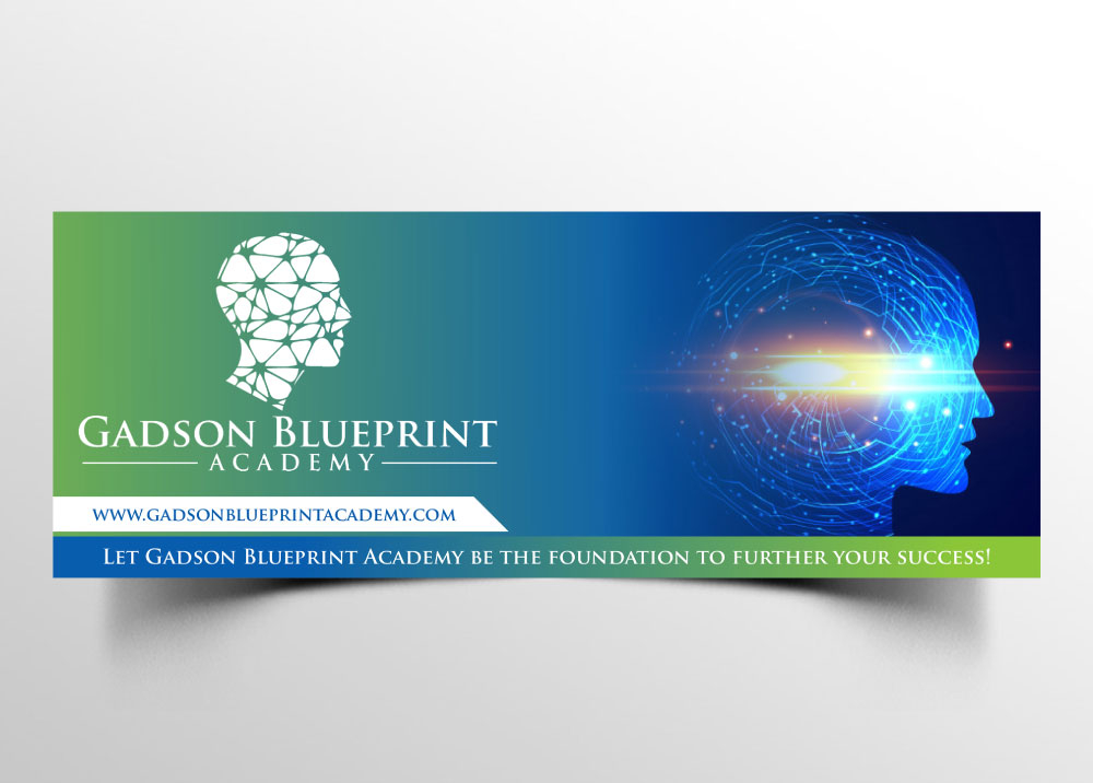 Gadson Blueprint Academy LLC. logo design by Boomstudioz