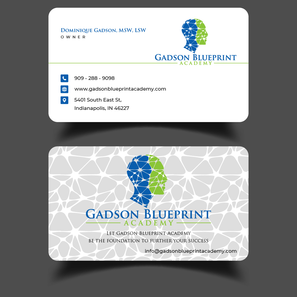 Gadson Blueprint Academy LLC. logo design by GRB Studio