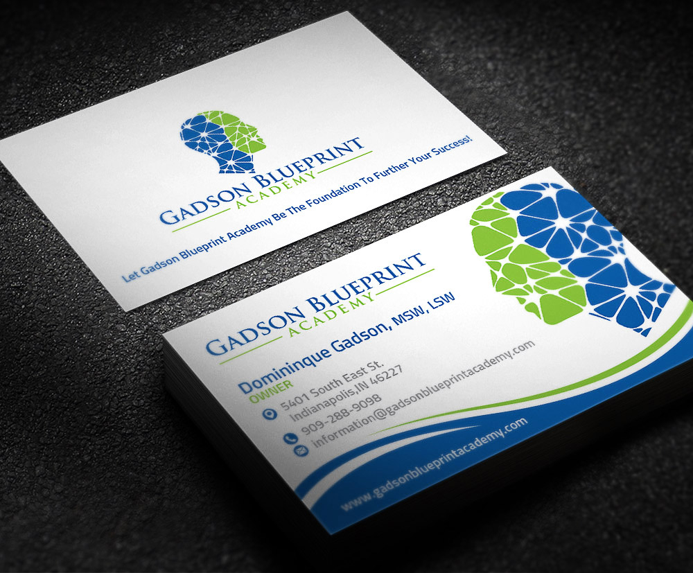 Gadson Blueprint Academy LLC. logo design by scriotx
