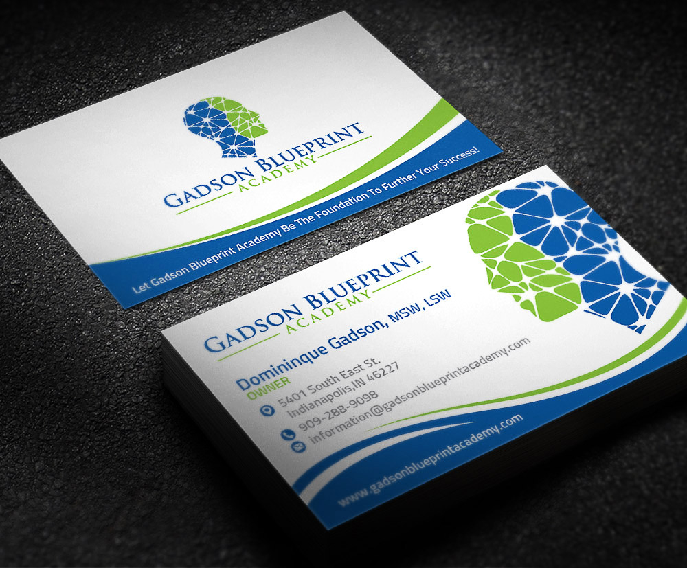 Gadson Blueprint Academy LLC. logo design by scriotx