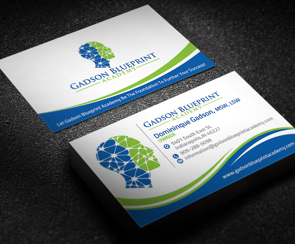 Gadson Blueprint Academy LLC. logo design by scriotx