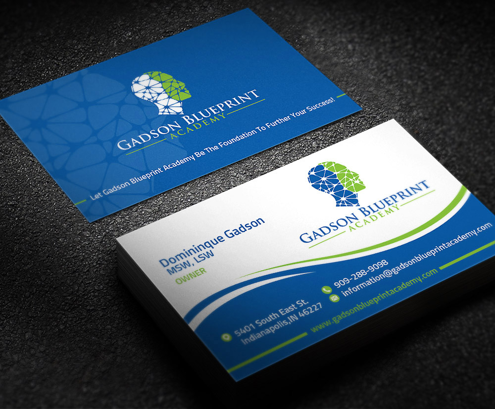 Gadson Blueprint Academy LLC. logo design by scriotx