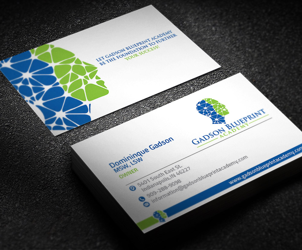 Gadson Blueprint Academy LLC. logo design by scriotx