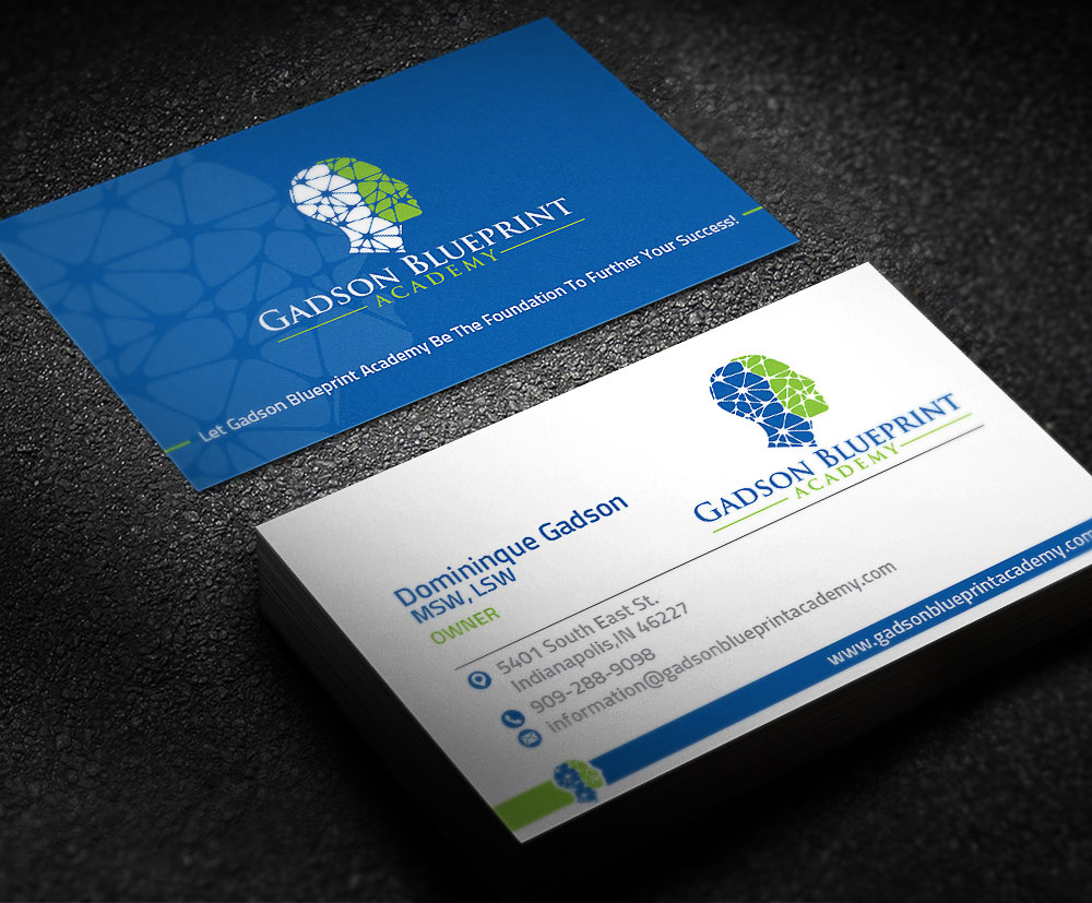 Gadson Blueprint Academy LLC. logo design by scriotx