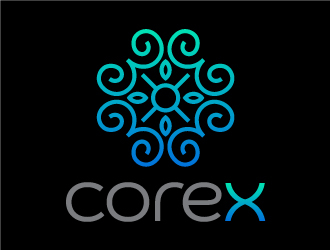 CoreX logo design by nehel