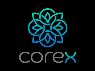 CoreX logo design by nehel