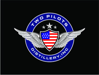 Two Pilots Distillery Inc.  logo design by Shina
