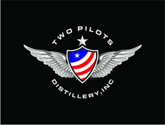 Two Pilots Distillery Inc.  logo design by Shina