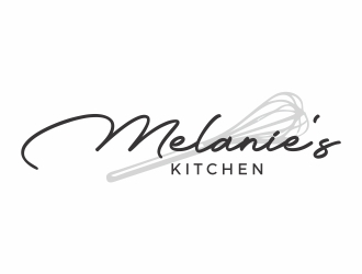 Melanies Kitchen logo design by Mardhi