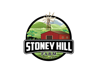 Stoney Hill Farm logo design by EzioCorleone