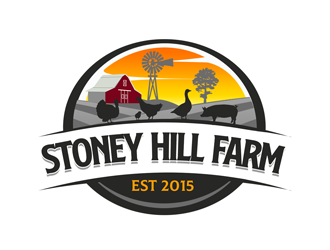 Stoney Hill Farm logo design by kunejo