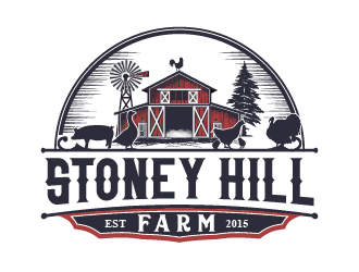 Stoney Hill Farm logo design by axel182
