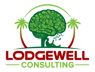 LodgeWell Consulting logo design by jaize